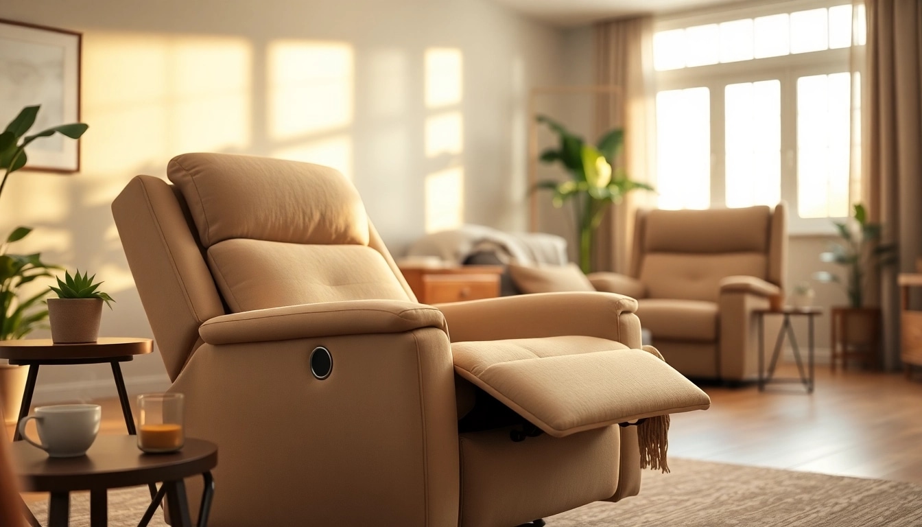 Comfortably seated in a lift chair with heat and massage, enhancing your relaxation experience.