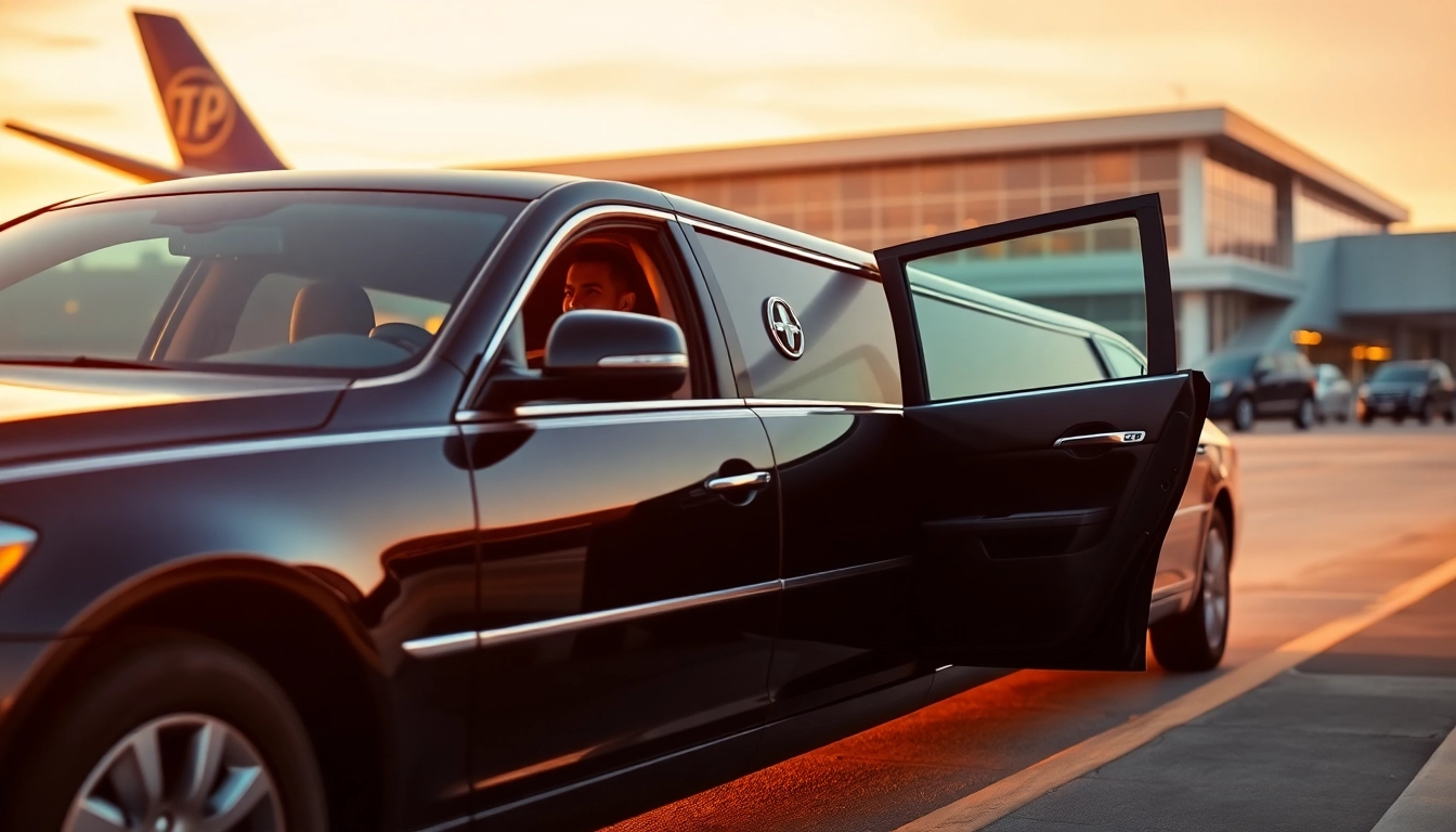 Hollywood Town Car and Limousine at LAX, showcasing luxury and professionalism for travelers.