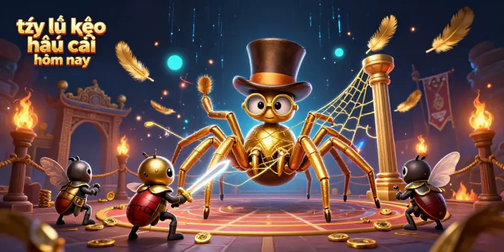 Experience the thrill of tỷ lệ kèo nhà cái hôm nay with vibrant characters and dynamic casino elements.