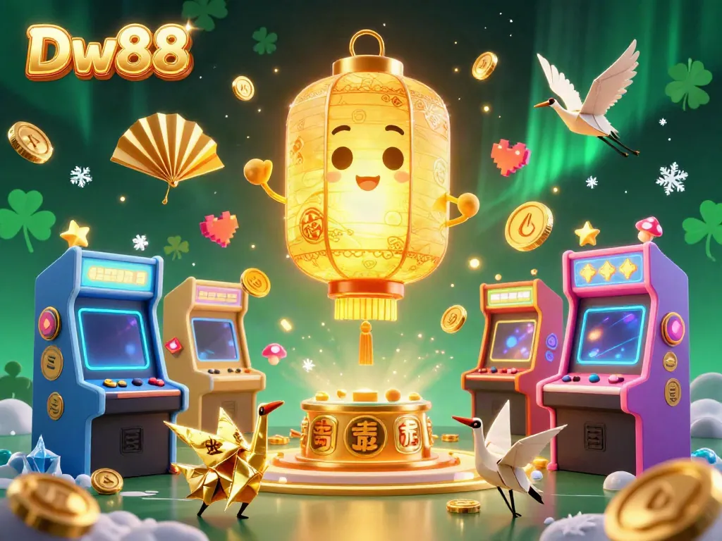 Engage in thrilling gaming at Dw88 with vibrant animated casino elements.