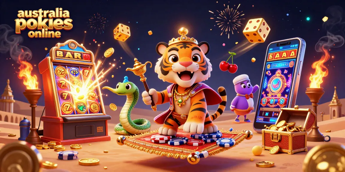 Experience exciting australia pokies online with vibrant characters and dynamic casino elements.