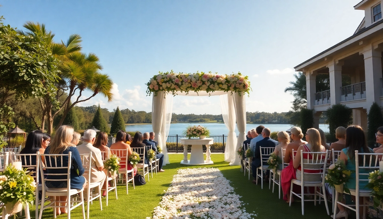 Capture the enchanting ambiance of the Best Wedding Venue Jacksonville with a beautifully designed wedding scene.