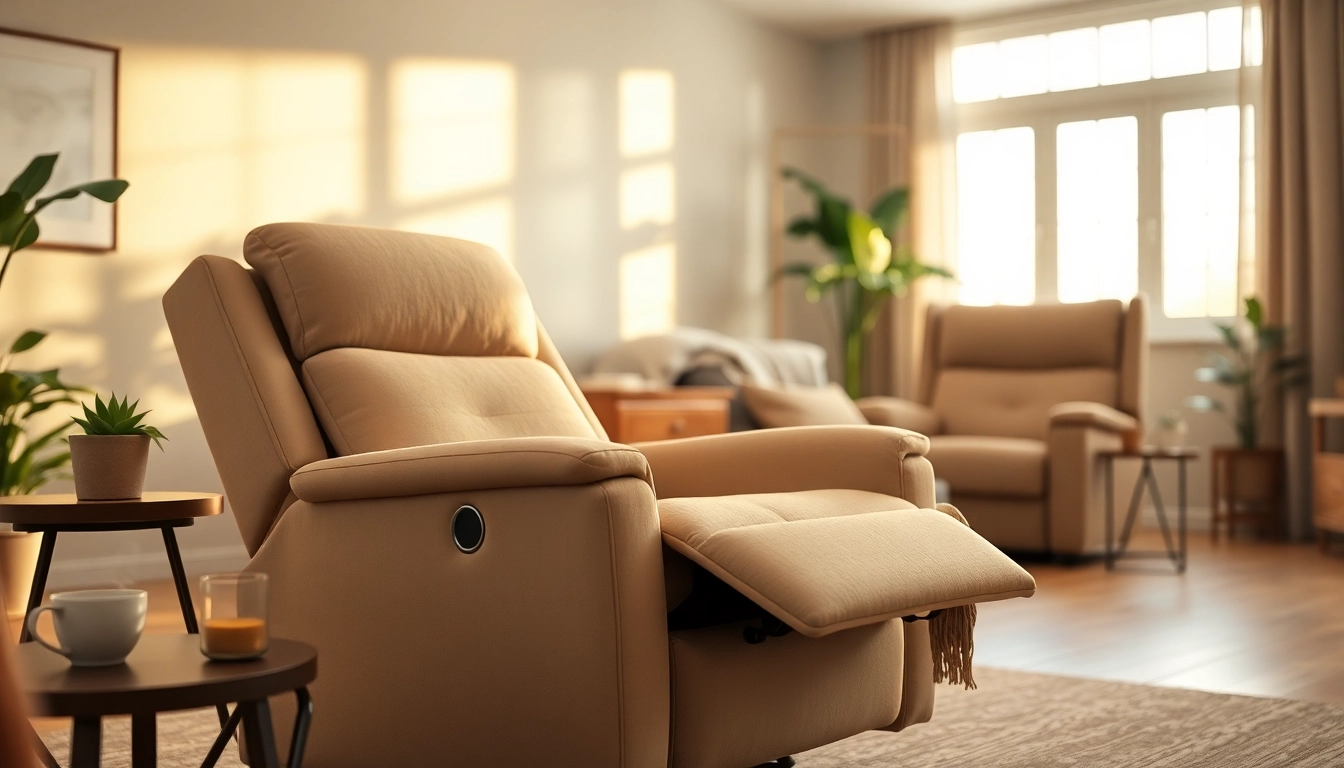 Comfortably seated in a lift chair with heat and massage, enhancing your relaxation experience.