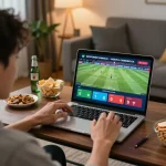 Engage in kèo nhà cái sports betting excitement while watching live results at home.