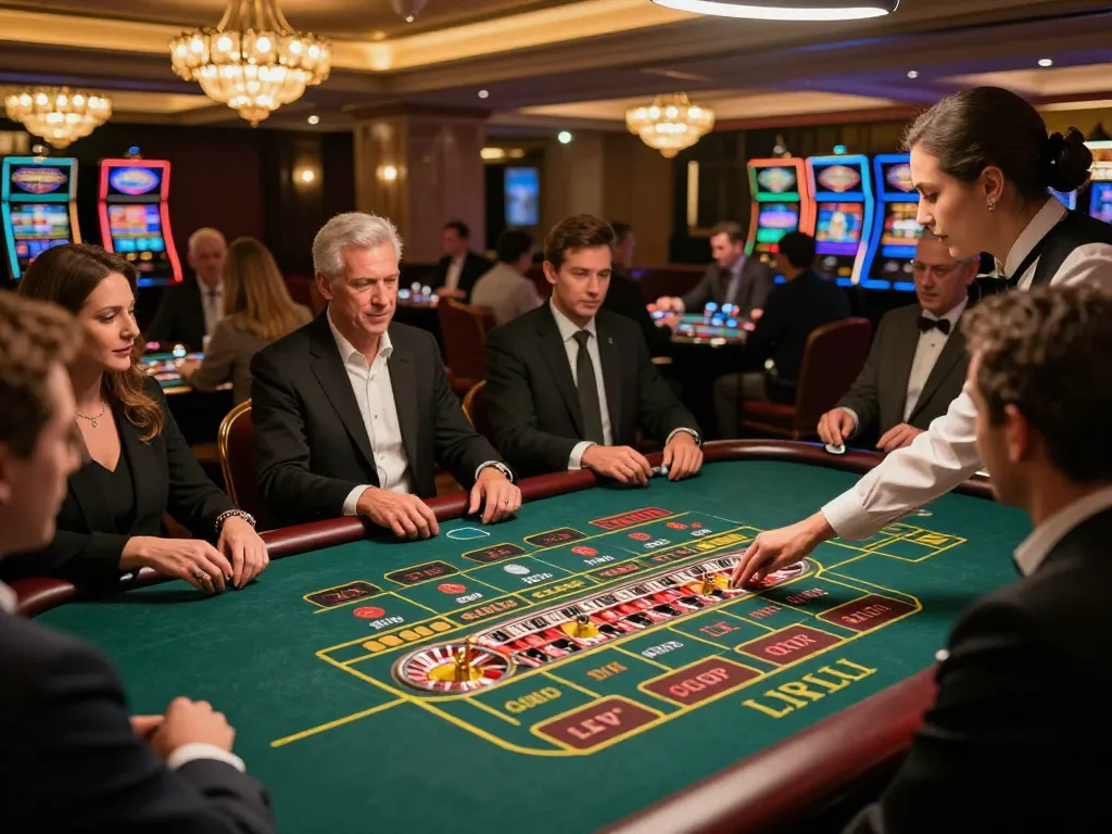 Experience the excitement of playing roulette at ko66, where high-stakes bets come alive.