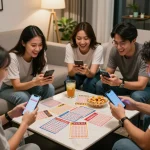 Ketegangan Keluaran HK saat teman-teman memeriksa nomor lotere mereka selama malam permainan yang santai.