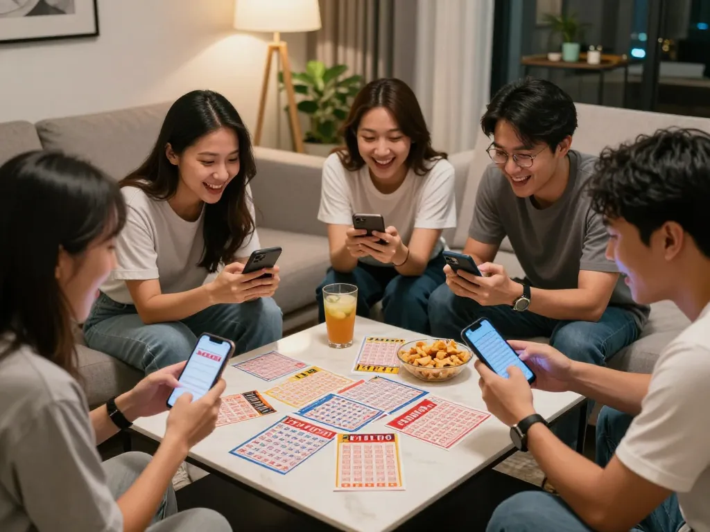 Ketegangan Keluaran HK saat teman-teman memeriksa nomor lotere mereka selama malam permainan yang santai.