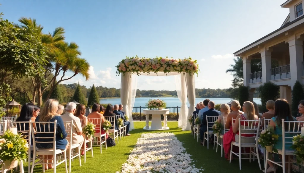 Capture the enchanting ambiance of the Best Wedding Venue Jacksonville with a beautifully designed wedding scene.