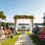 Capture the enchanting ambiance of the Best Wedding Venue Jacksonville with a beautifully designed wedding scene.