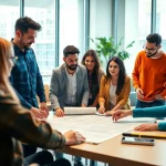 Collaboration among members of a construction member organization fosters teamwork and innovation.