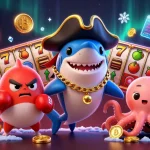 Experience vibrant slots action with modalwd's fun characters and casino elements in a dynamic digital scene.