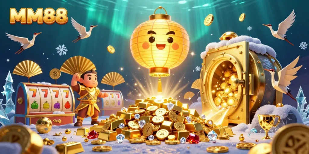 Experience the thrilling MM88 casino adventure with vibrant slot games and dazzling treasures.