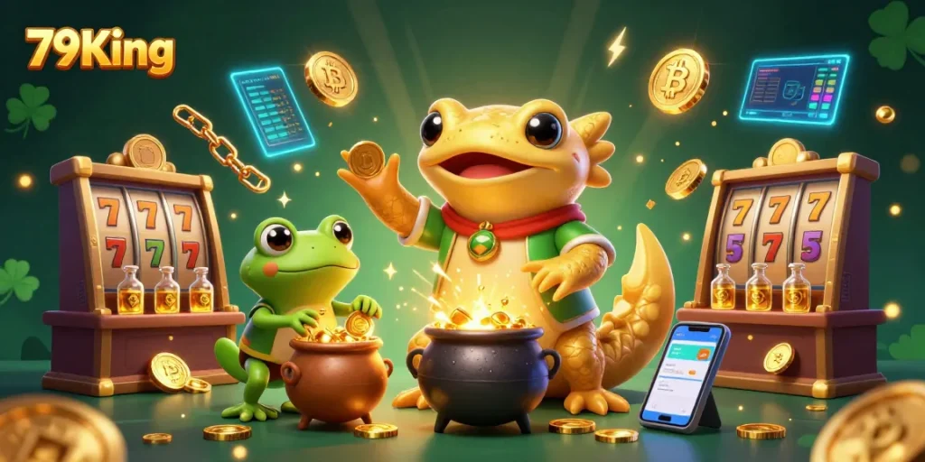 Experience thrilling gameplay at 79King with enchanting golden riches and vibrant casino rewards.
